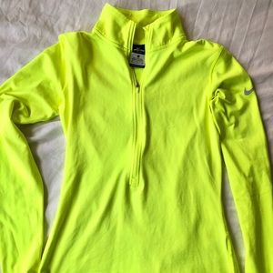 Women’s Nike Pro Dri Fit Half Zip Sweater